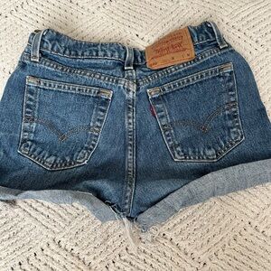 Levi's Women's Classic Blue Jean Shorts